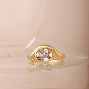 2.03ct Modern Antique Oval Brilliant 🇨🇦<br><b>ATTIC</b> | Ondina Ring