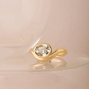 2.03ct Modern Antique Oval Brilliant 🇨🇦<br><b>ATTIC</b> | Ondina Ring