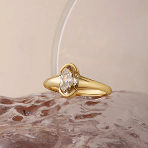 1.38ct Modern Antique Moval Brilliant 🇨🇦<b><b>ATTIC </b>| Talia Ring