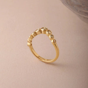 **SOLD** 0.36cttw 9pc Round Brilliants 🇨🇦<br><b>ATTIC</b> | Aurora Ring