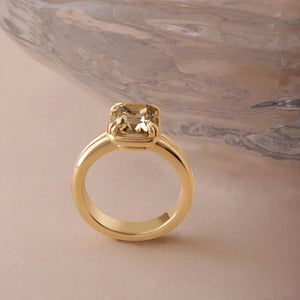 3.04ct Modern Antique Old Mine Cut 🇨🇦<br><b>ATTIC </b>| Cleo Ring