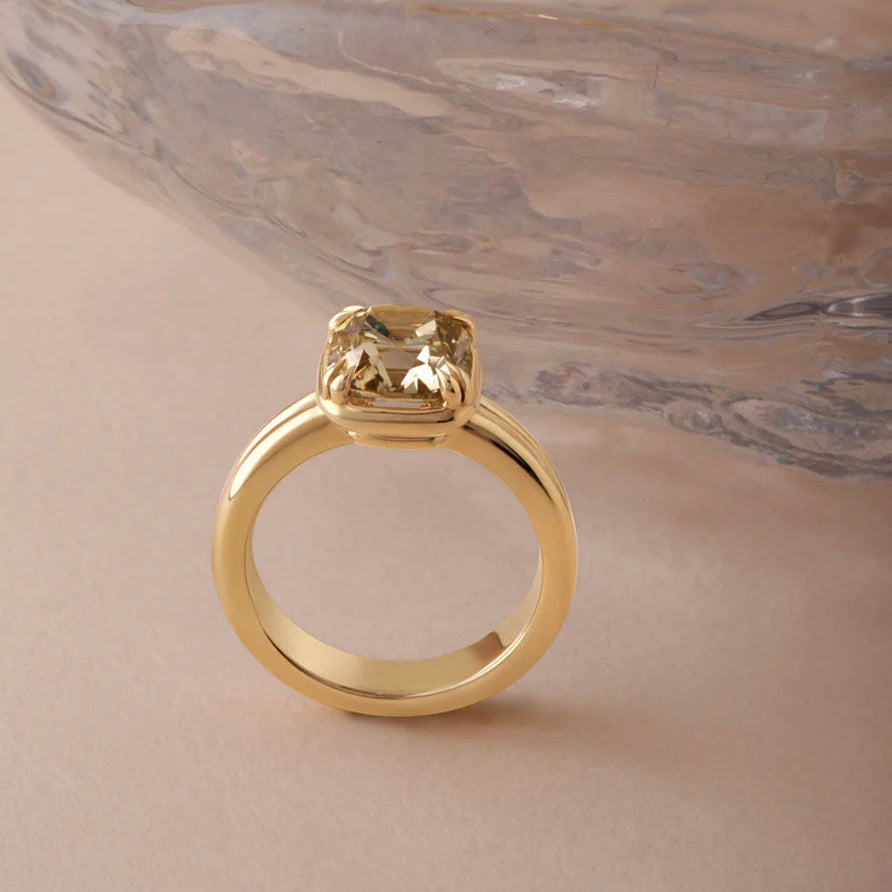 3.04ct Modern Antique Old Mine Cut 🇨🇦<br><b>ATTIC </b>| Cleo Ring