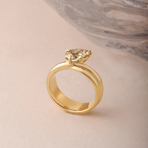 1.52ct Modern Antique Pear Brilliant 🇨🇦<br><b>ATTIC</b> | Cove Ring