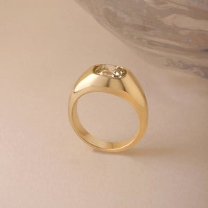 1.51ct Modern Antique Old Mine Cut 🇨🇦<br><b>ATTIC</b> | Jasper Ring