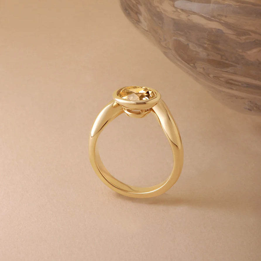 2.03ct Modern Antique Oval Brilliant 🇨🇦<br><b>ATTIC</b> | Ondina Ring