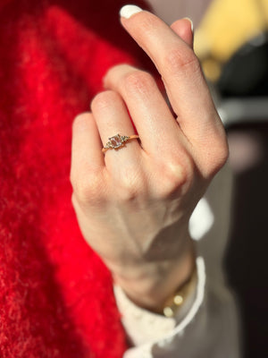 0.45ct Cushion Rosecut 🇨🇦<br><b> Pilar Agueci </b>| Amelia Ring No. 17