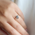 1.00ct Pear Rosecut <br><b> Yuliya Chorna Jewellery </b>| Zaria Diamond Ring