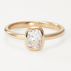 1.01ct Old Mine Cut<br><b>Brockton Gems</b> | Diamond Engagement Ring