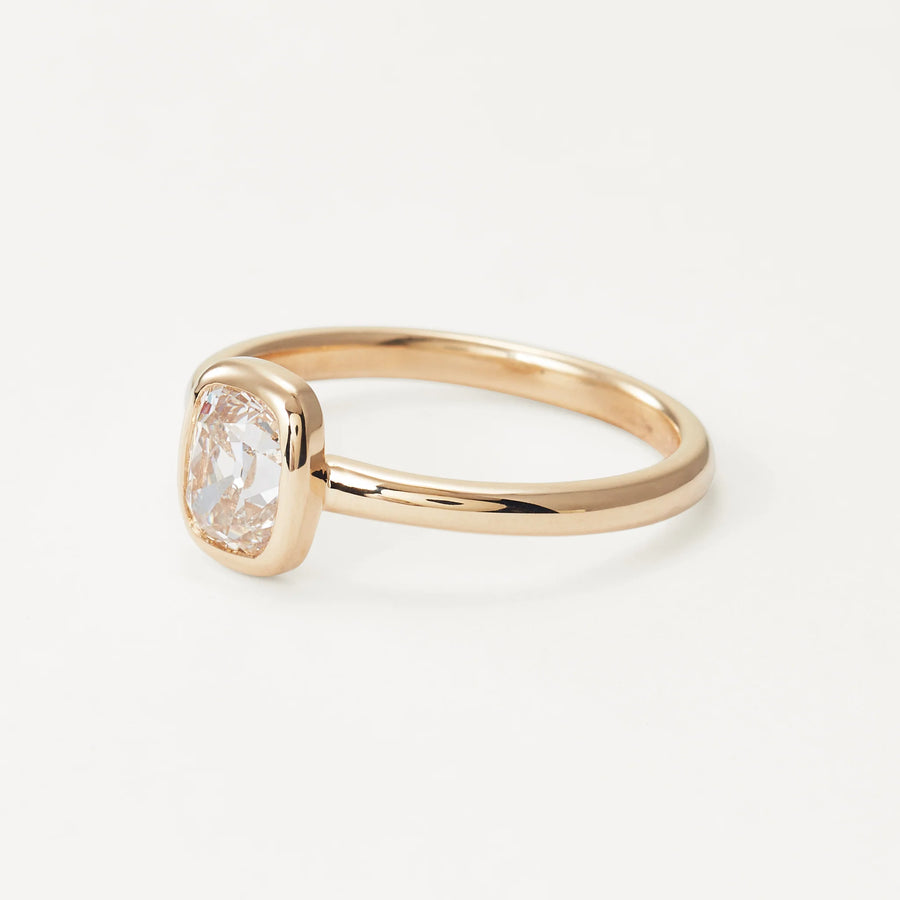 1.01ct Old Mine Cut<br><b>Brockton Gems</b> | Diamond Engagement Ring