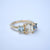 3.22cttw Cut Corner Rectangle Brilliant Sapphire <br><b> Emily Warden Designs </b>| Radiant Sapphire Triology