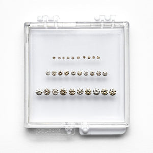 2.51cttw 30pc Champagne Round Brilliant Melee Parcel CHRDBR-01