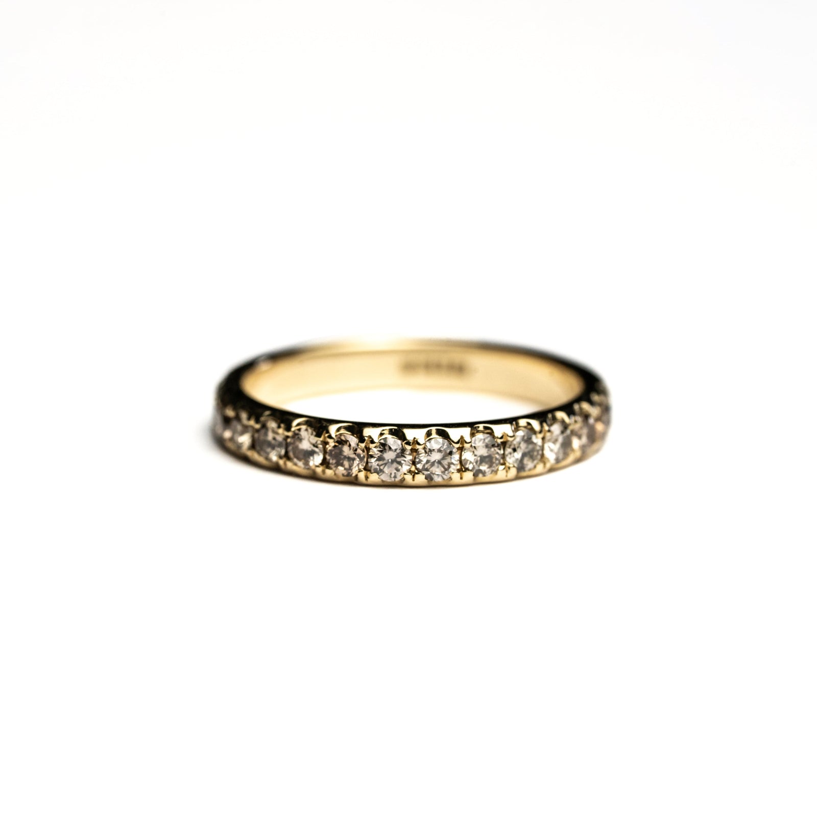0.49cttw Champagne Round Brilliants <br> <b>H&F Jewellery</b> | Celestial Band