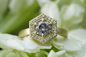 1.04ct Round Brilliant <br><b> Bohemi </b>| Chrysos Engagement Ring