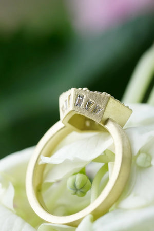 1.04ct Round Brilliant <br><b> Bohemi </b>| Chrysos Engagement Ring