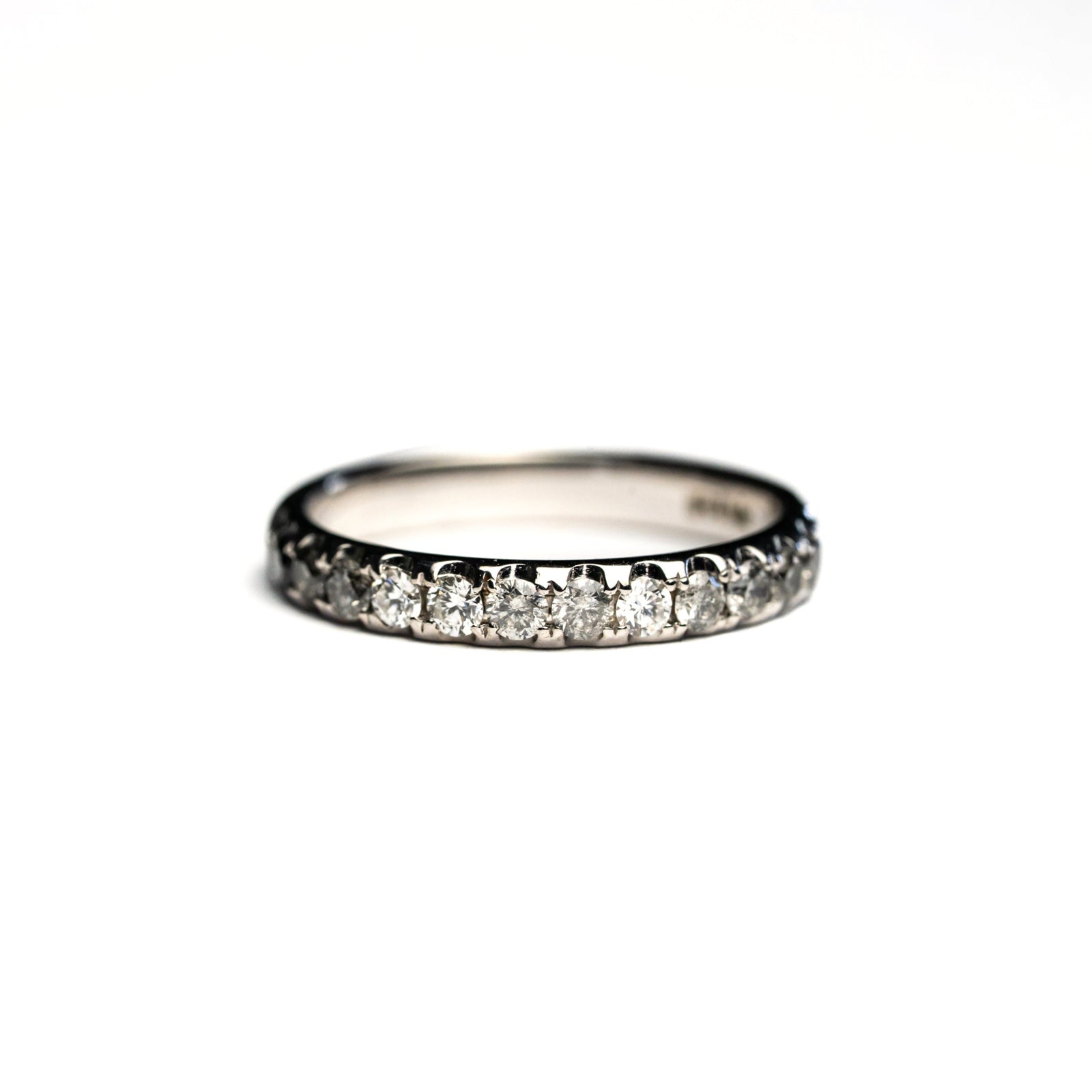 0.48cttw Salt & Pepper Round Brilliants <br> <b>H&F Jewellery</b> | Eclipse Band