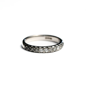 0.48cttw Salt & Pepper Round Brilliants <br> <b>H&F Jewellery</b> | Eclipse Band