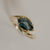 Foe & Dear | Nori Ring - 2.36ct Teal Marquise Brilliant-cut Sapphire *ready-to-ship