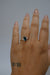 Foe & Dear | Selene Ring - 1.54ct Teal-Green Radiant-cut Sapphire *ready-to-ship
