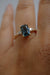 Foe & Dear | Selene Ring - 1.54ct Teal-Green Radiant-cut Sapphire *ready-to-ship