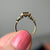 2.13ct Cut Corner Rectangle Step Cut Sapphire <br><b> Jilian Maddin </b>| Sapphire Denman Trio Ring