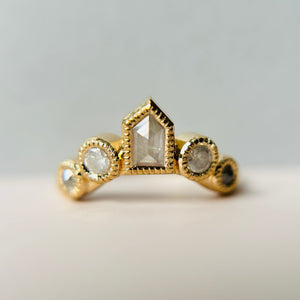 Fancy White Shield Rosecut <br><b>Jilian Maddin </b>| Foxborough Contour Band