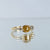 1.20cttw Oval and Pear Rosecuts <br><b> Jilian Maddin </b>| Aria Ring