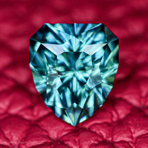 1.04ct 6.00x5.22x4.28mm Shield Brilliant Sapphire 26555-08