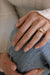 1.72cttw Pear Brilliant + Old Mine Cut <br> <b>June Rings</b> | Antique Cut Toi et Moi