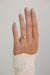 1.72cttw Pear Brilliant + Old Mine Cut <br> <b>June Rings</b> | Antique Cut Toi et Moi