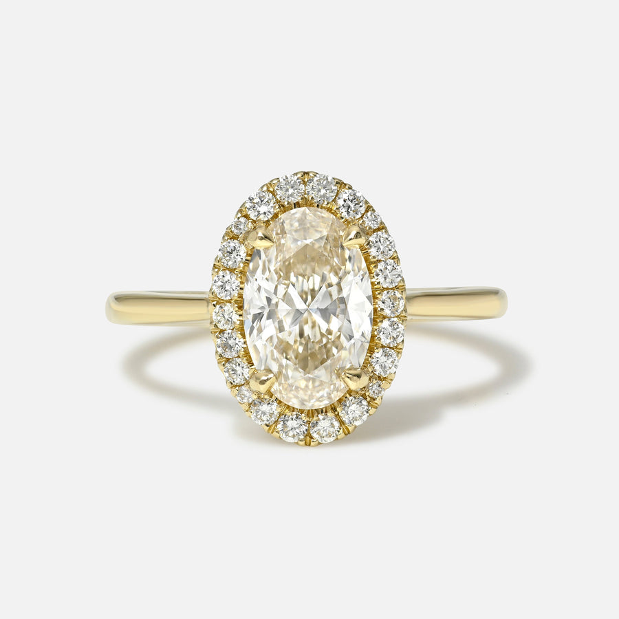 1.52ct Oval Brilliant <br><b> Maggi Simpkins </b> | Halo Ring