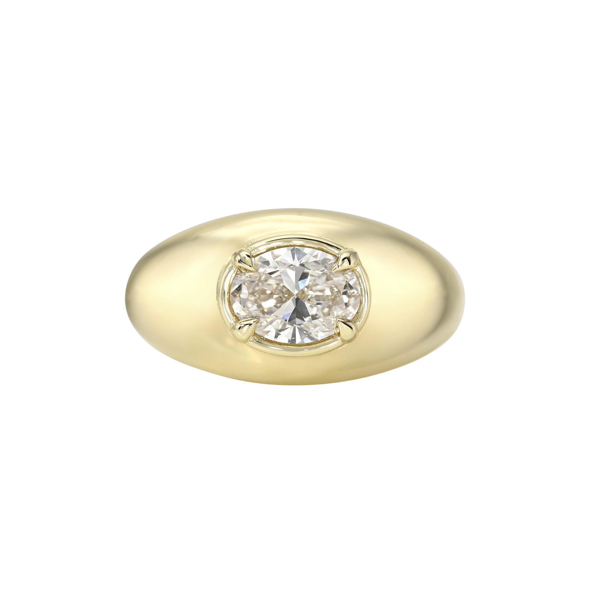 1.02ct Oval Brilliant <br><b> Maggi Simpkins </b> | Oval Bubble Ring