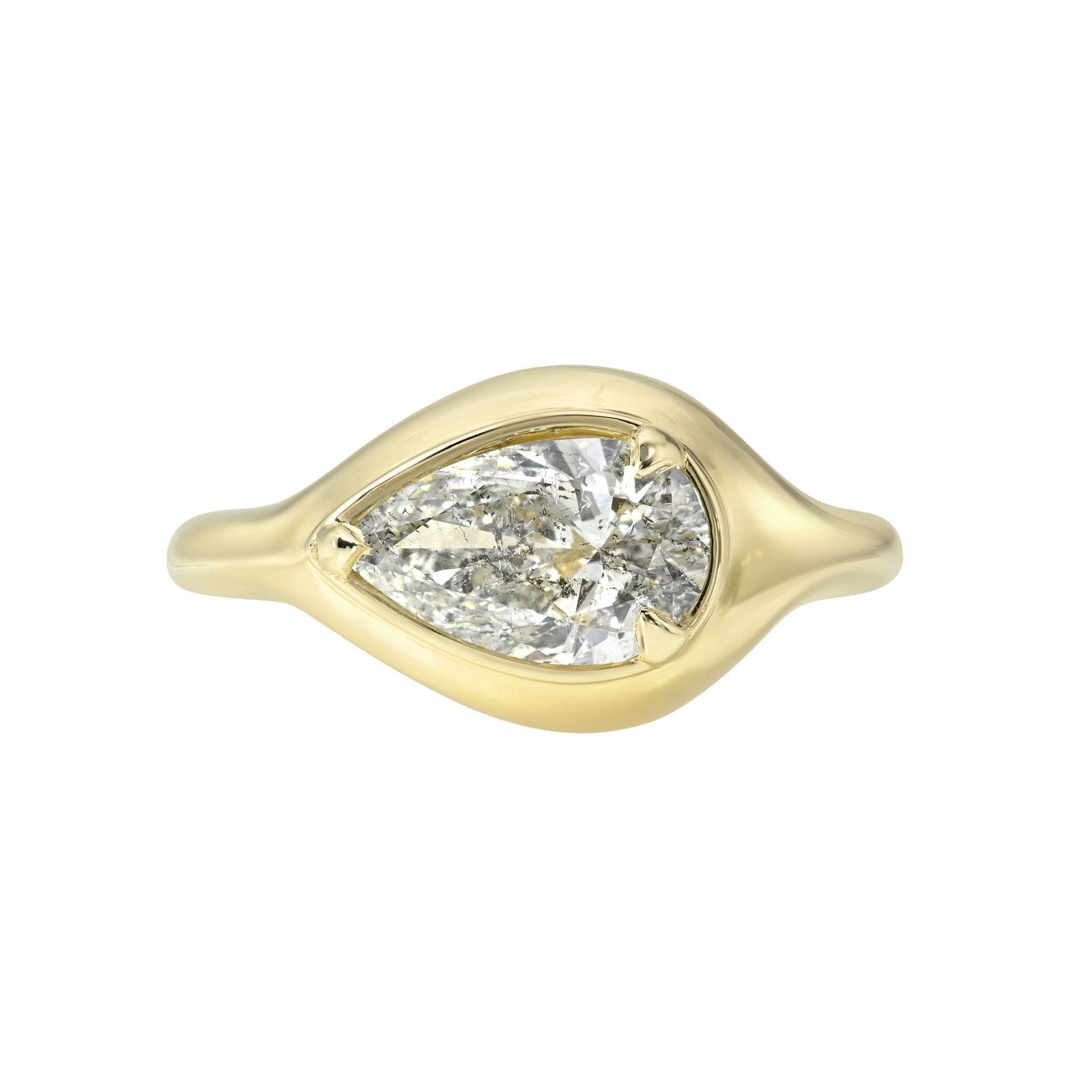 1.50ct Pear Brilliant <br><b> Maggi Simpkins </b> | Pear Signet Ring