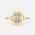 2.09ct Cut Corner Rectangle Step Cut <br><b> Maggi Simpkins </b> | Emerald Skinny Signet Ring