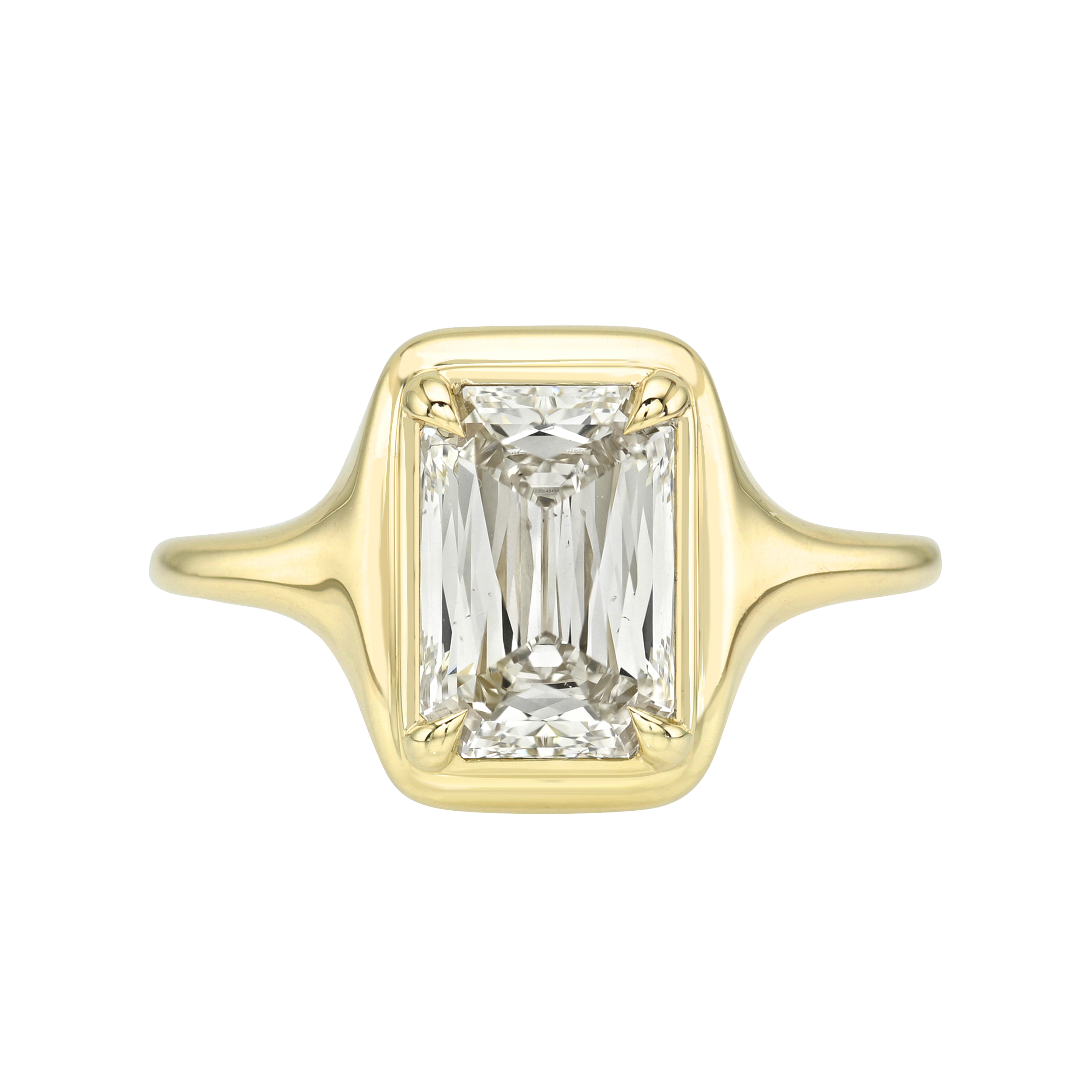 2.13ct Cut Corner Rectangle Brilliant Maggi Simpkins | Scissor Cut