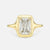 2.13ct Cut Corner Rectangle Brilliant <br><b> Maggi Simpkins </b> | Scissor Cut Skinny Signet Ring