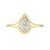 0.70ct Pear Brilliant <br><b> Maggi Simpkins </b> | Pear Skinny Signet Ring