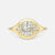 2.02ct Modern Antique Moval Brilliant <br><b> Maggi Simpkins </b> | Moval Skinny Signet Ring