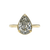 3.19ct Fancy Grey Pear Brilliant <br><b> Maggi Simpkins </b> | Pear Solitaire Ring