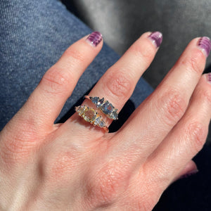 0.55ct Round Brilliant Sapphire <br><b> Pilar Agueci </b>| Judee Ring No. 2