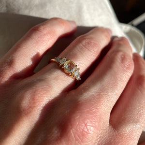 0.46ct Round Rosecut <br><b> Pilar Agueci </b>| Judee Ring No. 1