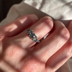 0.55ct Round Brilliant Sapphire <br><b> Pilar Agueci </b>| Judee Ring No. 2