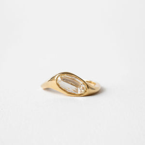 1.01ct Geo Oval Step Cut <br><b>June Rings</b> | Geo Cut Moval Marlow