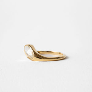 1.01ct Geo Oval Step Cut <br><b>June Rings</b> | Geo Cut Moval Marlow