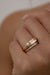 1.26ct Moval Brilliant <br><b>June Rings</b> | Champagne Juno