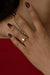 2.04ct Marquise Step Cut<br><b>June Rings</b> | Champagne Step-Cut Marquise Solitaire