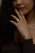 2.05ct Moval Rosecut <br><b>June Rings </b>| Antique Cut Champagne Moval Solitaire