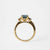 2.82ct Oval Brilliant Sapphire <br><b>June Rings </b>| Montana Sapphire & Champagne 3-Stone