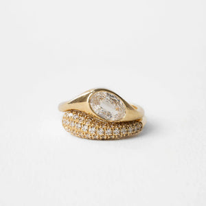 1.30ct Oval Brilliant <br><b>June Rings</b> | Antique Cut Oval Marlow