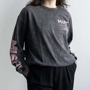 Brutalist Acid Wash LS T-shirt