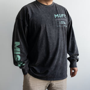 Brutalist Acid Wash LS T-shirt